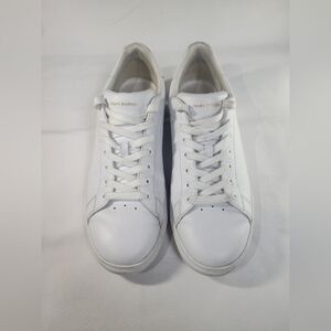 Tory Burch Womens Size 10M Howell Court Sneaker In Titanium White